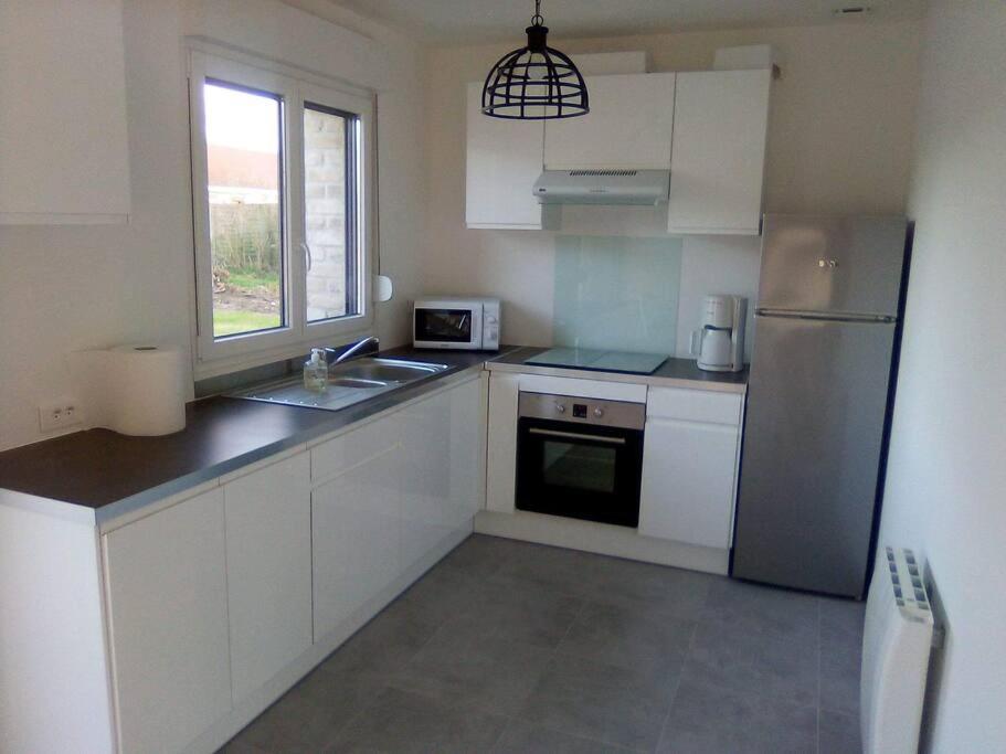 Gite 3 Chambres Neuf Proche Plage Oye-Plage Exteriör bild
