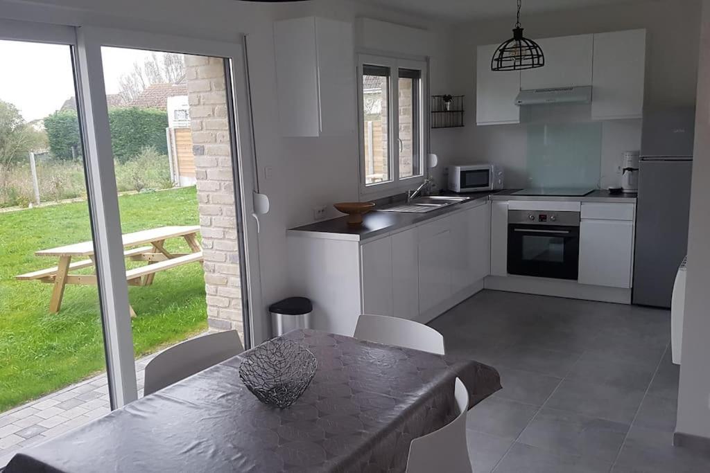 Gite 3 Chambres Neuf Proche Plage Oye-Plage Exteriör bild